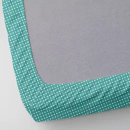 Набір простирадл на резинці Cosas M&M Dots 60х120х12 см (SetSheet_DropMint_DropMalina_120x60) - мініатюра 8