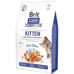 Сухий корм для кошенят Brit Care Kitten Gentle Digestion Strong Immunity з лососем 2 кг