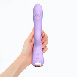 Вібратор-кролик зі спрямованим масажем точки G - Love To Love Bunny&Clyde - Viva Mauve - мініатюра 5