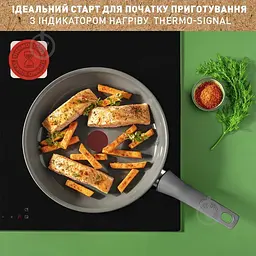 Сковорода Tefal Renewal 24 см сіра (C4260443) - мініатюра 4