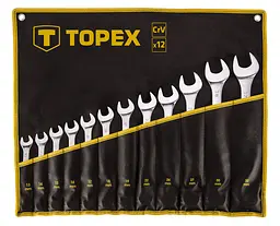 Набір комбінованих ключів TOPEX 13-32 мм 12 шт 35D758