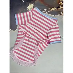 Футболки для собак "Смужка" рожевий XL ABBY ABBY zoo0005615 - мініатюра 2