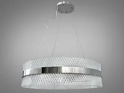 Люстра стельова LED Diasha 7002/800CH 105W, 5775 лм, кришталь, елегантний стиль для вітальні, коридору, спальні - мініатюра 6
