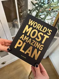 Планер «WORLD'S MOST AMAZING PLAN» чорний - мініатюра 4