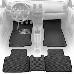 Килимки у салон EVA для Volkswagen Polo III HB 3 дв. 1994-2001 з підп'ятником 5 шт