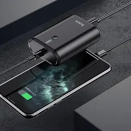 Акумулятор зовнішній Hoco Q3 Pro 22.5 W 10000 mAh мінібатерея чорна - мініатюра 3