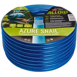 Шланг армований 3-х шаровий Alloid Building Tools Azure Snail 3/4" 30 м (WH-67654)
