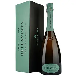 Ігристе вино Bellavista Alma Gran Cuvee Franciacorta Dosaggio Zero, біле, брют, 12,5%, 0,75 л