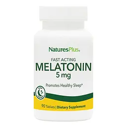 Натуральна добавка NaturesPlus Fast Acting Melatonin 5 mg 90 таблеток