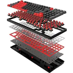Клавиатура проводная A4Tech S98 Bloody Sports Red - миниатюра 11