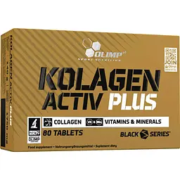 Колаген Olimp Kolagen Activ Plus Sport Edition для суглобів та зв'язок 80 капсул (Ф001692)