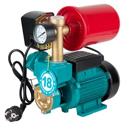 Станція 0.37кВт Hmax 32м Qmax 40л/хв (вихровий насос) 1л AQUATICA AUTOGPa125ZA (776016) - мініатюра 2
