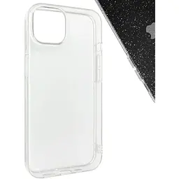 Чохол-накладка Molan Cano Silicone Jelly Glitter Clear Case для Apple iPhone 13 (clear) - мініатюра 3