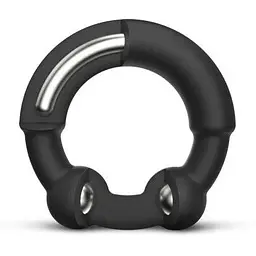 Ерекційне кільце з металевими вставками Dorcel Stronger Ring