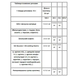 Передтренувальний комплекс Pure Blood Тутті-фрутті 500 г - мініатюра 2