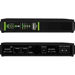 Джерело безперебійного живлення [ДБЖ] для роутера Tecnoware ERA PLUS DC [FGCERAPLDC252] [91998] - мініатюра 3