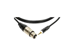 Мікрофонний кабель XLR Female — 3.5 мм Mini Jack KLOTZ AU-MFK0300 3m - мініатюра 3