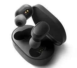 Бездротові Bluetooth навушники Xiaomi Redmi AirDots s 2 Headset бездротові Чорні - мініатюра 4