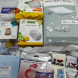 Набір у пологовий будинок для мами та новонародженого Premium у прозорій сумці L + сумка M для малюка 34 позиції EkoMama - мініатюра 6