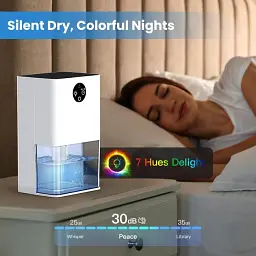 Осушувач повітря finade SC1 1800 мл з RGB-підсвічуванням Light Blue - мініатюра 8