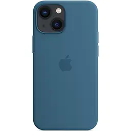 Чохол Silicone Case with MagSafe для Apple iPhone 13 Blue Jay AAA [77782] - мініатюра 3