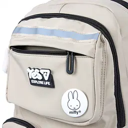Рюкзак шкільний Yes TS-43L Miffy 43х30х16 см бежевий (550340) - мініатюра 12