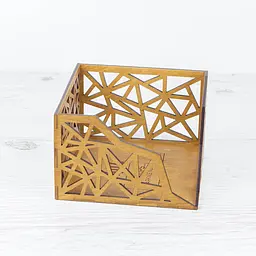 Дерев'яна серветниця VANZA SPLINTER oak - мініатюра 3