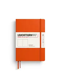 Блокнот Leuchtturm1917, Середній, Pumpkin, Чисті аркуші (373981)