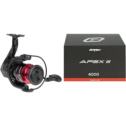 Котушка Brain Apex III Feeder 4000 5+1BB 4.9:1 Black - мініатюра 6