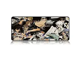 Великий килимок для мишки WorkPlaceShop Anime Gintama All Heroes 700 x 300 мм
