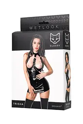 Сукня Glossy Wetlook Trisha M (чорний) - мініатюра 5