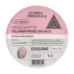 Маска для обличчя VT Cosmetics Reedle Shot EX Collagen Modeling Pack Моделювальна з колагеном 25 г (8803463006150)