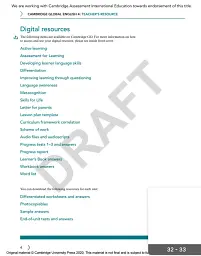 Cambridge Global English 4. Teacher's Resource with Digital Access - мініатюра 3