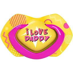 Силіконова симетрична пустушка Canpol babies Neon Love 6-18 міс. 2 шт. рожевий (22/653_pin) - мініатюра 4