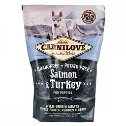 Сухий корм Carnilove Puppy Salmon & Turkey 1.5 кг для цуценят усіх порід - мініатюра 3