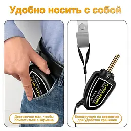 Паяльник для ремонту пластику бамперів 220V 100W паяльник сумка скоби кусачки (XCER-110) - мініатюра 7