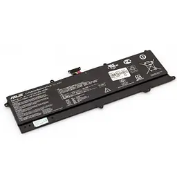 Акумулятор для ноутбука Asus Q200 Q200E S200 S200E X202E X201E / 7.4V 5136 mAh (38Wh) BLACK ORG (C21-X202)