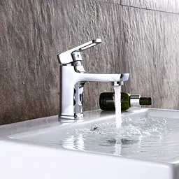 Змішувач для раковини Lidz Wawel 001 (k35) LDWAW001CRM45387 Chrome - мініатюра 5