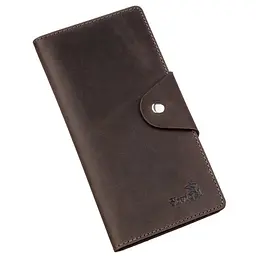 Гаманець чоловічий із вінтажної шкіри SHVIGEL 18х8,5х1 см acs0029620