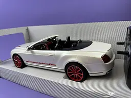 Машина р/к арт. PM1403 "POWERMOTORS",1:14 BENTLY GT SUPERSPORT,білий колір, акум.,світло у кор.45*19,5*17см - мініатюра 2
