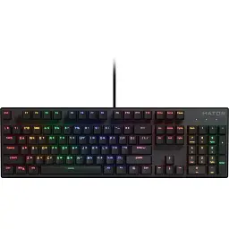 Клавіатура HATOR Icefall Mecha Rainbow Origin Red Black (HTK104UA)