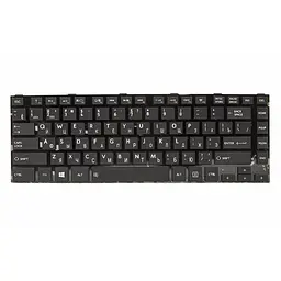 Клавіатура ноутбука PowerPlant TOSHIBA Satellite C800 черный, черный фрейм (KB311941)