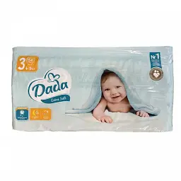 Підгузники Dada Extra Soft 3 Midi, Вага 4 - 9 кг, 54 шт