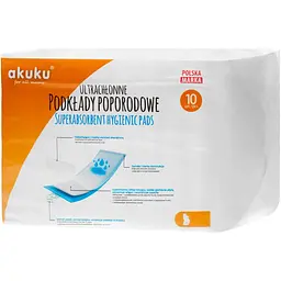 Післяпологові прокладки Akuku 10 шт. (A0369)  - мініатюра 2