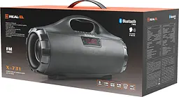 Портативна акустика REAL-EL X-731 Black [82791] - мініатюра 9