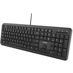 Клавіатура Canyon HKB-20 Velvet USB UA Black (CNS-HKB02) - мініатюра 3