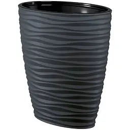 Горщик Form-Plastic Сахара-дюна еліпс-60 85 л антрацит (3116-014)
