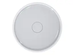 Умивальник Miraggio MARTA 420 (0000695) Miramarble, Глянцевий, Накладний, Білий - мініатюра 4