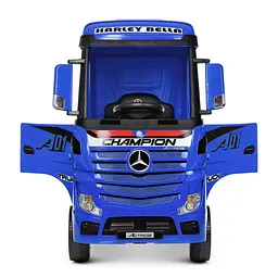 Дитячий електромобіль-вантажівка Bambi M 4208EBLR-4 Mercedes-Benz до 30 кг - мініатюра 2