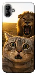 Чохол Demsky Shocked cat and lion для Samsung Galaxy A04